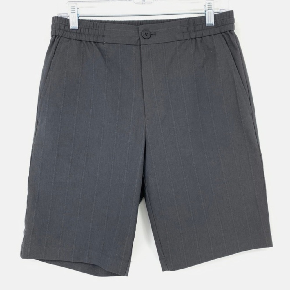 Theory‎ Plymouth Textured Cotton/Linen Blend Shorts